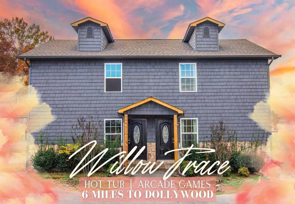 Willow Trace: Family Retreat, Hot Tub, Gaming! Pigeon Forge Exterior photo